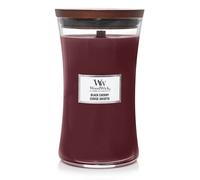 Wood Wick Candle Hourglass Black Cherry 609g