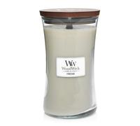 Wood Wick Candle Hourglass Fireside 609g