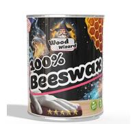 Wood Wizard - 100% Beeswax - British Beeswax - 125ml- for Wood, Leather, Fabrics - Pure • Protective • Handmade in The UK