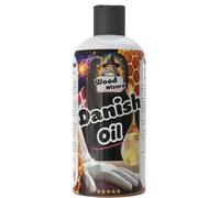 Wood Wizard - Danish Oil - Premium Finishing Oil to Enhance The Natural Beauty of Oak, Pine & Wooden Worktop Surfaces - Seal & Protect for a Satin Finish (250ml)