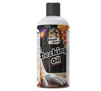 Wood Wizard - Decking Oil - Awaken The Grain - Outdoor Magic in Every Drop - Deeply penetrating, Water-Repellent Blend Designed to Protect and Enhance Exterior Wooden decking. (100ml)