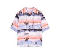 Wood Wood Charlie Holiday-print shirt - Pink XS-M