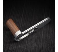 Wood Wooden Handle Grip For Lei ca M EV1 Digital Rangefinder Camera (Walnut + Sliver Base)
