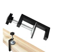 Wood Working Clamps - Heavy Duty Steel G-Clamp with Fixing Clip,Smooth Hand Screw Clamp, Thick Fence Clamp for Carpentry Clamping Device, Mitre Saws