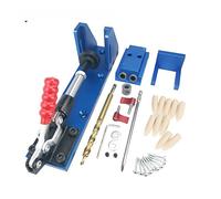 Wood Working Tool Pocket Hole Jig With Toggle Clamp And 9.5mm Drill Bit PH1 Screwdriver For Carpenter Hardware