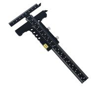 Wood Workings Multifunctional Caliper Accessories T Shaped Wood Workings Scriber With Fine Tuning