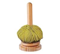 Wood Yarn Holder - Yarn Holder Dispenser | Multi-Functional Ýarn Spinner | Crochet Storage | Knitting Lovers Supplies | for Teens, Family, Tailors, Designers | Crochet Gadgets