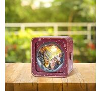 WOODBESTS 3D Puzzle Nightlight 3D Wooden Puzzles For Adults DIY Crafts For Adults Halloween/Christmas Decorations/Gifts For Family And Friends Cute Night Light (D, 9.5X9.5X5cm)