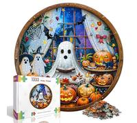 WOODBESTS Jigsaw Puzzles for Adults 1000-Terrifying Ghost, 67.5 x 67.5cm Jigsaw Puzzles with HD Matte Finish, Hard Impossible Difficult Puzzle for Adult, Challenging Gift for Puzzle Lovers Home Decor