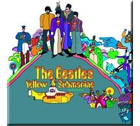 Woodbrass Club Magneto Beatles Motivo. Yellow Submarine Album Coverl - 7,6 cm X 7,6 cm Magnets
