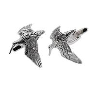 Woodcock Bird Design Cufflinks Presented in a Box
