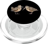 Woodcock Birds Watching Birding Bird American Woodcocks PopSockets PopGrip for MagSafe