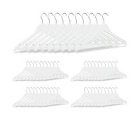 Woode clothes hangers Durable Lightweight Wooden Coat Hangers 50 Pack Non-slip