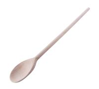 WooDeeDoo (1 Pc. Long Narrow Blank Wooden Spoon | 29 cm (11") Long Beechwood Turner Kitchen Cooking Baking Mixing Non-Stick Pan Eco-friendly Utensils | Ideal for Decorating Arts Craft