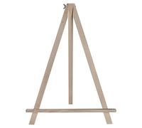 WooDeeDoo (2 Pcs.) Large Wooden Table Top Easel | 46 cm | Solid Beech Wood Desk Art Canvas Display Stand for Cards Pictures Photos Crafts up to 40 cm