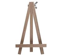 WooDeeDoo (5 Pcs.) Mini Wooden Table Top Easel | 15 cm | Solid Beech Wood Desk Art Canvas Display Stand for Name Wedding Cards Pictures Photos Crafts up to A5