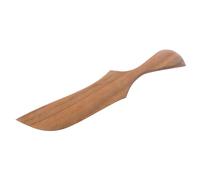 WooDeeDoo Cherry Wood Butter Knife 20 cm | 1 pc. | Natural Eco-Friendly Cheese Jam Spreader Utensil Travel Picnic Breakfast Party Camping Outdoor Dinner Tableware Accessories | Unfinished Wood