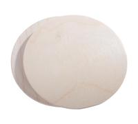 WooDeeDoo Round Blank Wooden Coasters | Pack of 2 | ∅ 10.5 cm Thickness 4 mm | Unfinished Birch Wood Decorative Craft Shapes | Tea Coffee Table Cup Mug Plaques Pyrography Slices