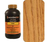 Woodeedoo Water-Based Wood Stain Dye - Cedar - 1L - Ready To Use Quick Dry