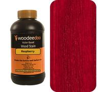 Woodeedoo Water-Based Wood Stain Dye - Raspberry - 1L - Ready To Use Quick Dry