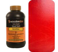 Woodeedoo Water-Based Wood Stain Dye - Vermilion - 200Ml - Ready To Use Quick Dry