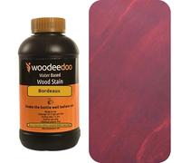 WooDeeDoo Water Based Wood Stain | Wood Dye | Ready to Use | Environmentally Friendly | Solvent Free | Odour Free | 200 ml | Bordeaux