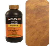 WooDeeDoo Water Based Wood Stain | Wood Dye | Ready to Use | Environmentally Friendly | Solvent Free | Odour Free | 1 L | English Oak