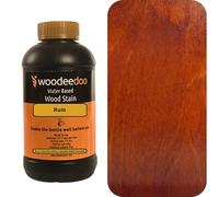 WooDeeDoo Water Based Wood Stain | Wood Dye | Ready to Use | Environmentally Friendly | Solvent Free | Odour Free | 200 ml | Rum