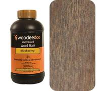 WooDeeDoo Water Based Wood Stain | Wood Dye | Ready to Use | Environmentally Friendly | Solvent Free | Odour Free | 450 ml | BlackBerry