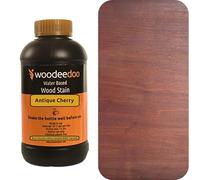 WooDeeDoo Water Based Wood Stain | Wood Dye | Ready to Use | Environmentally Friendly | Solvent Free | Odour Free | 1 L | Antique Cherry