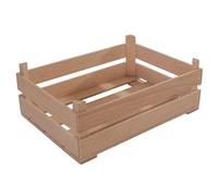 WooDeeDoo Wooden Decorative Tiny Mini Crates | Small 175 x 120 x 60 mm | Cute Little Souvenir Case Display Shelf Collection Counter Storage Boxes | Unpainted Natural Wood Gift Hamper