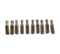 WooDeeDoo Wooden Scoop | 50 Pcs Small 7 cm | Natural Beechwood | Bath Salt Flour Herbs Spices Sugar Soil Sand Coffee Baby Milk Laundry Detergent Washing Powder | Kitchen Cooking Tool Utensils