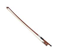 Wooden 1/4 Violin Bow Replacement for Student Beginner Practice | Horsehair Construction, Simple Appearance with Elegant Finish, Support for Personal Expression and Improved Elasticity