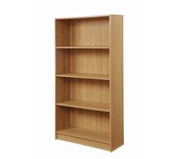 Wooden 3 4 Tier Bookcase Shelving Storage Display Shelf Unit Home Office