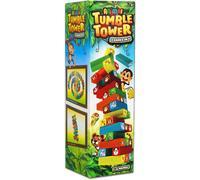 Wooden 3 In 1 Animal Block Stacking Tumble Tower Jenga Toy Play Game