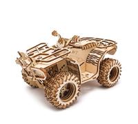 Wooden 3D Puzzle Dune Buggy Model Laser Cut Building Kit 417 Pcs Mortise Tenon DIY Craft for 14+ Years Adults 190mm