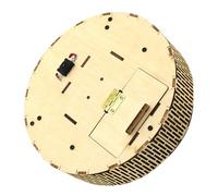 Wooden 3d Vacuum Cleaner Puzzle DIY Power Model Toy for Stem Learning