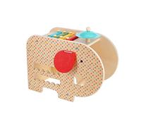 Petit Collage Wooden 5-in-1 Elephant Music