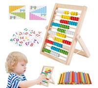Wooden Abacus for Kids | Educational Math Learning Toy - Mathematical Calculation Rack,for Children Home Preschool Kindergarten Nursery Classroom Playroom