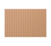 Wooden Acupressure Foot Massage Board, 30x20cm Pyramid Raised Points | Lightweight, Easy to Clean Khaki Finish, Home and Gym Use, Yoga and Standing Support