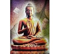 Wooden Adult 500 Piece Puzzle Buddha Statue Toy Children'S Brain Challenge Puzzle