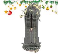 Wooden Advent Calendar for Christmas | Wooden Christmas Decoration Countdown 24 Days, Centerpiece Decorations Fun for Living Room Study Bedroom Classroom