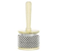 Wooden Afuche Percussion Latin Shaker Stainless Steel Beads