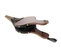 Wooden Air Blower - Bellows Fire Pit, Brown Fireplace Bellow, Hanging Strap Design, Portable Manual Pump, Ideal Outdoor Camping Barbecue Tool for Chimney Fire Ignition and Control