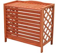 Wooden Air Conditioner Cover Flower Stand ,Outdoor Air Conditioner Protection Cover Air Conditioning Rack, Hid Outdoor Air Conditioning Cover Privacy Fence,Protective Grilles