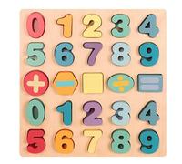 Wooden Alphabet Puzzle - Kids Letter Learning Board, Educational Matching Game, Bright Sorting Blocks Toy, Early Literacy Activity | Letter Puzzle For Classroom Preschool Home Travel Party