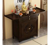 Wooden Altar Table Shrine Altar, New Chinese Style Vertical Cabinet Pedestal Offering Table Buddhist Altar Witchcraft Altar,puja Table Meditation Altar Table Home Incense Table Tribute Table