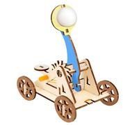Wooden Ancient Catapult Model Toy Physics Learning Tool for Classroom Science Education and Student Interactive Play Lever Principle Experiment
