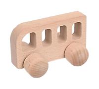 Wooden Animal Car Toy for Baby Fine Motor Skilly Training Push and Run Wooden Car Learning Toy for Toddlers Hand Grip Toy