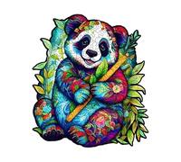 Wooden Animal Shaped Desktop Ornament Figurines, Irregular Desktop Ornaments (A2, 04)